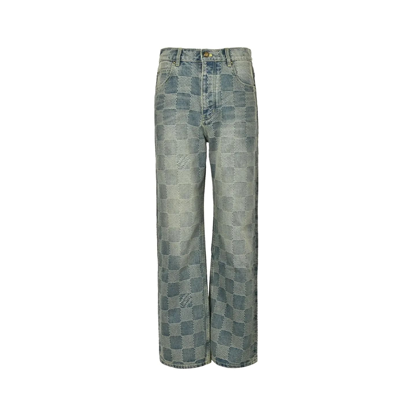 Louis Vuitton/Louis Vuitton checkerboard jeans